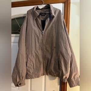 Vintage Bill Blass Black Label Men's Tan Light to Medium Weight Jacket